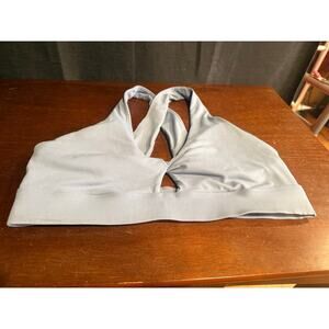 Fabletics Oasis Twist Sports Bra - Faded blue size XL